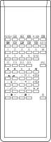 WHITE WESTINGHOUSE DIGICOMP.43 Ersatz der Fernbedienung