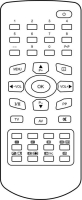 AUTOVOX AX15TFT B17 Ersatz der Fernbedienung