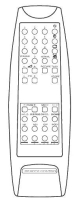 AKAI CT2862UNT Ersatz der Fernbedienung