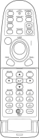 TOSHIBA TDP-P7 Ersatz der Fernbedienung