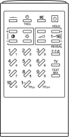 VISA ELECTR. IR7087 Ersatz der Fernbedienung