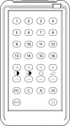 BRUNS 7249.03-00.00 Ersatz der Fernbedienung