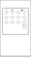 AKAI 3F14-00004-100 Ersatz der Fernbedienung