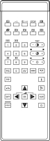 UNIVERSUM RC115 Ersatz der Fernbedienung