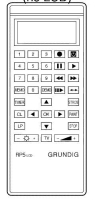 VISA ELECTR. IR7012 Ersatz der Fernbedienung