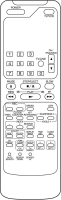 WHITE WESTINGHOUSE VTR2911 Ersatz der Fernbedienung