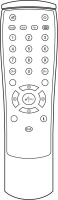 AXIS RC112392100 Ersatz der Fernbedienung