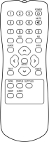 TRIAX RC11301400 Ersatz der Fernbedienung