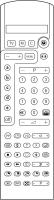 BASIC LINE RC8077 Ersatz der Fernbedienung