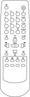 AUDIOSONIC 48B3740A01 Ersatz der Fernbedienung