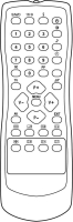 AMSTRAD LTV3795 Ersatz der Fernbedienung