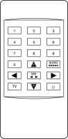 TRIAX RC0895 Ersatz der Fernbedienung