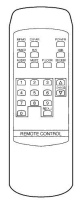 AMSTRAD SDM80 Ersatz der Fernbedienung