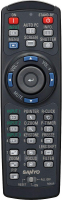 SANYO CXZH Mando a distancia de repuesto