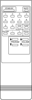 WHITE WESTINGHOUSE CTV2037 Mando a distancia de repuesto