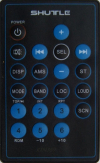 SHUTTLE SUD-370 Replacement remote control