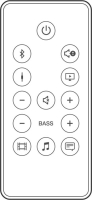 JBL CINEMA SB150 Replacement remote control