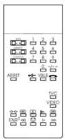 VISA ELECTR. IR180 Replacement remote control