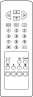 ALL TEL LCD018 Replacement remote control