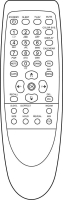 VIVAX TV2911 Replacement remote control