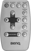 BENQ PB6200-DLP Replacement remote control