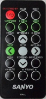 SANYO PDG-DSU30 Replacement remote control