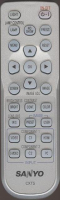 SANYO PLV-Z4 Replacement remote control