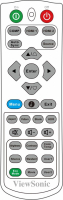 VIEWSONIC PX747-4K Replacement remote control