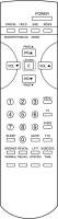 VESTEL 17009 Replacement remote control