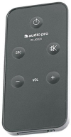 AUDIO PRO RC-ADD20 Replacement remote control