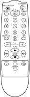 VISA ELECTR. IR7390 Replacement remote control