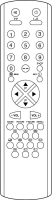 DALMAN LTW37AA Replacement remote control