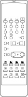 WHITE WESTINGHOUSE CTV3715 Replacement remote control