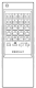 UNIVERSUM FX2842 Replacement remote control