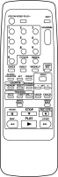 BASIC LINE VR200 Replacement remote control