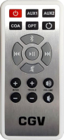 CGV MTV31BT Replacement remote control