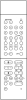 SCHNEIDER STV2804 Replacement remote control
