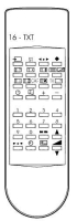 VISA ELECTR. IR7085 Replacement remote control