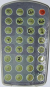 A&V DA-901C Replacement remote control