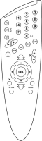 ZEM ZM7204 Replacement remote control