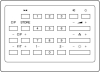 UNIVERSUM FK4366 Replacement remote control