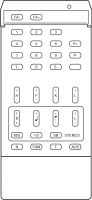 VISA ELECTR. IR183 Replacement remote control