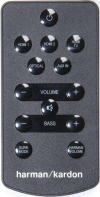 HARMAN KARDON SB26 Replacement remote control