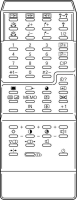 TANDBERG RC7607 Télécommande de remplacement