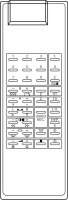 BAIRD VC142L Télécommande de remplacement