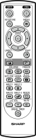 SHARP XV-Z201 Télécommande de remplacement