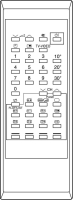 BRUNS TV51-360 Télécommande de remplacement