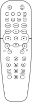 TRUMAN DVB-T Télécommande de remplacement