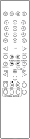 NOKIA 210 1052-25 Télécommande de remplacement