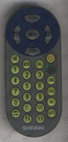 SHIVAKI TV-708 Télécommande de remplacement